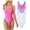 Rose Lavender White, variant on Women's 3 Piece Bodysuits Sexy Sleeveless Round Neck Shapewear Tank Tops Bodysuits