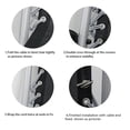 thumbnail image 5 of Cuerda Elástica De 4 Uds. Para Silla Plegable, Silla De Gravedad Cero, Cordones Reclinables, Pieza De Repuesto, Salón Reclinable seitruly TO005298-02, 5 of 5