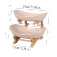 thumbnail image 2 of MMJ Kitchen Appliances Tiered Fruit Basket Stand Countertop Organizer 2 Layer for Fruits Snacks, 2 of 7