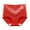 Red, variant on Joau Women's Cotton Underwear High Waisted Briefs Tummy Control Underwear Soft Stretch Full Coverage Panties for Ladies