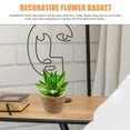 thumbnail image 3 of UPOUART Handmade Woven Plant Basket Set of 2 - Indoor Plant Holders for Living Room, Bedroom, Home Decor and Stylish Storage, 3 of 8