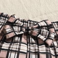 thumbnail image 7 of enyan Baby Girl Clothes Newborn Long Sleeve Sweatshirt Top+Hem Pant+Headband 3Pcs Infant Girls Outfits Set White，9-12 Months, 7 of 7