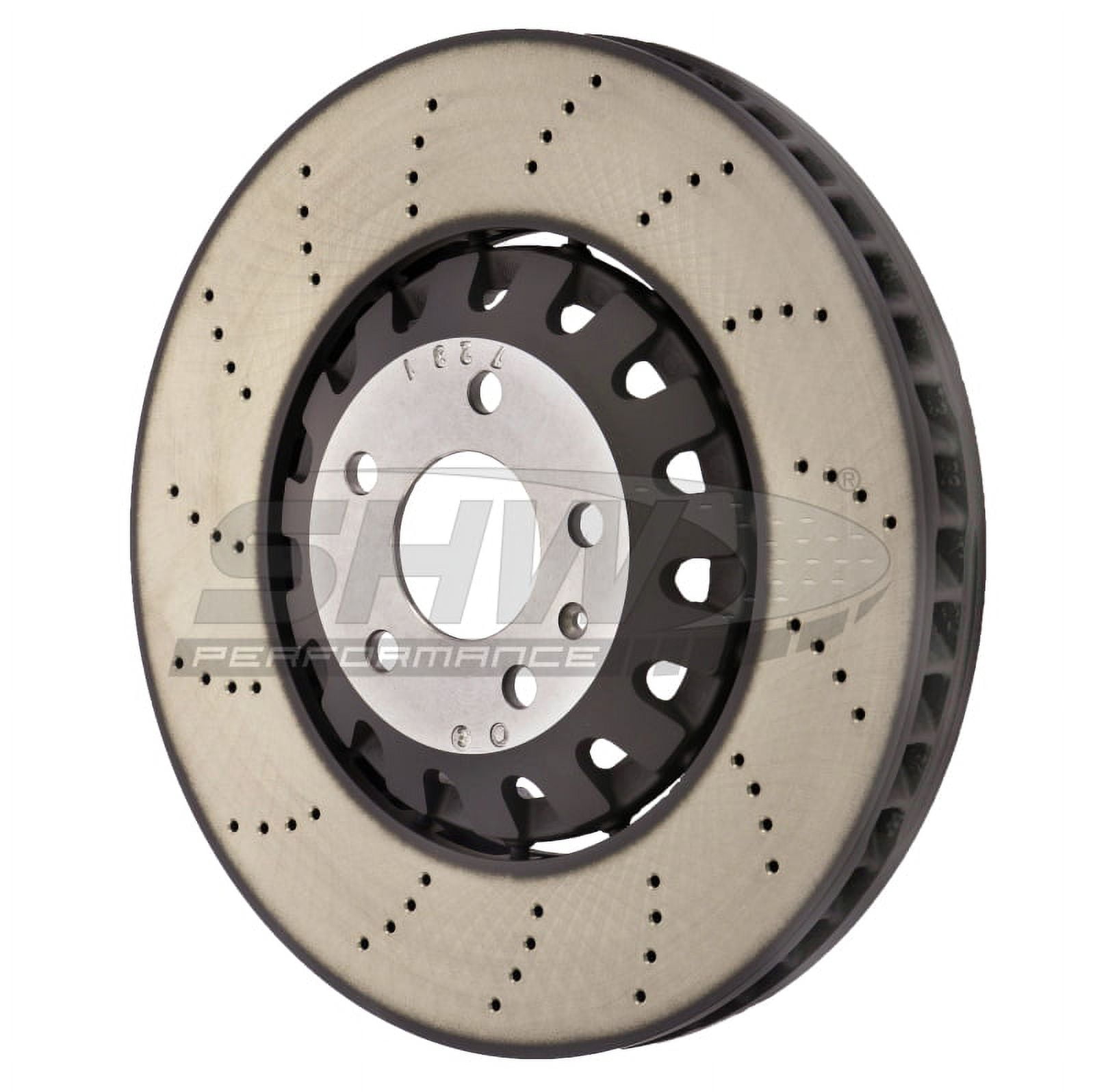 Shw Performance AFX49201 SHW Drilled Lightweight Rotors
