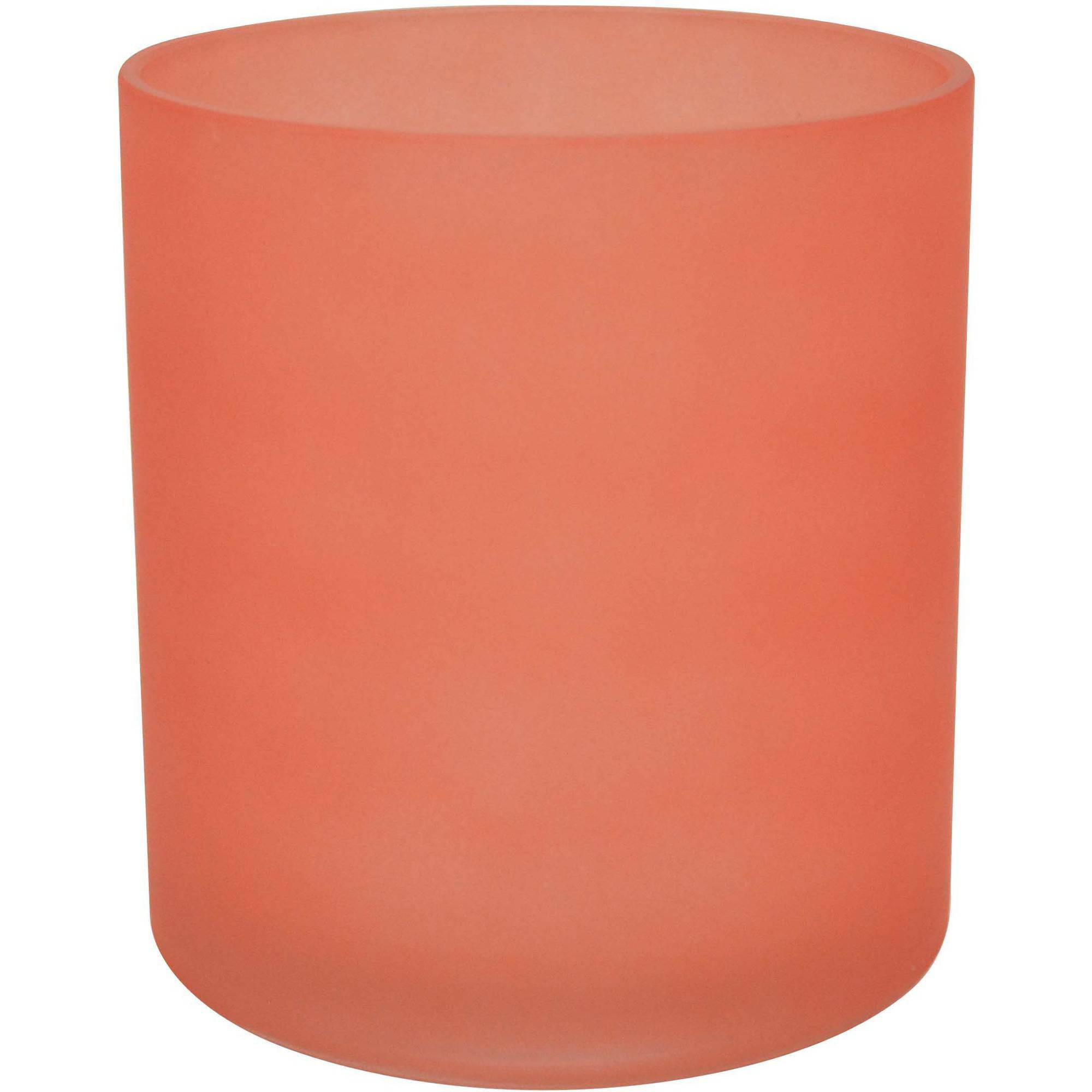 Better Homes and Gardens Frosted Glass Hurricane Candle Holder