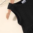thumbnail image 6 of SDJMa Toddler Kids Baby Girls Summer Cute Sleeveless Dress Solid Color Vest Dress, 6 of 7