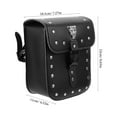 thumbnail image 2 of Miangastore Saddle Bag Motorcycle Motorcycle Tail Bag Motorcycle Tool Organizer Pouch, 2 of 8