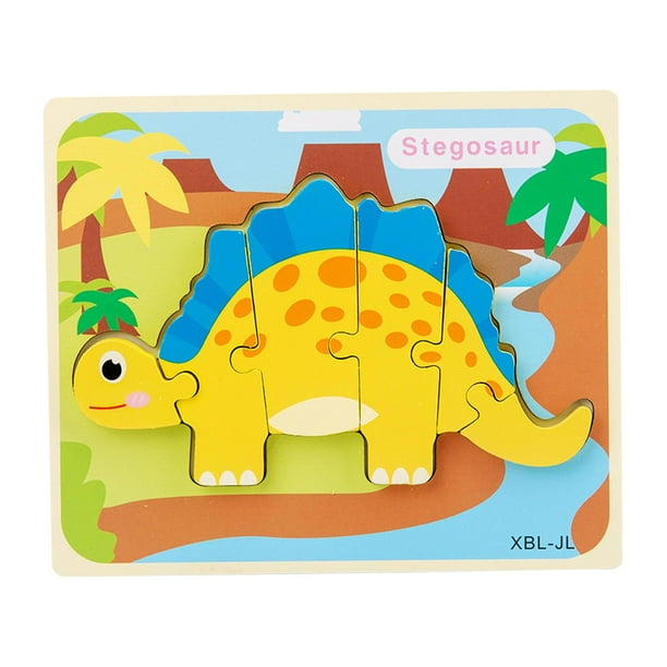 Rompecabezas 3d de madera dinosaurios hotsell