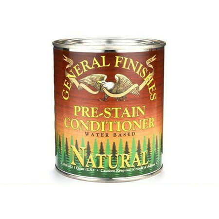 Natural Slate Water Wall - General Finishes Water Based Wood Natural Stain, Quart