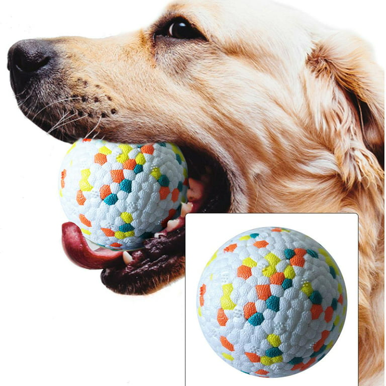 Dog Balls, Durable Bite Resistant Dog Chew Toy Ball for Breed Dogs
