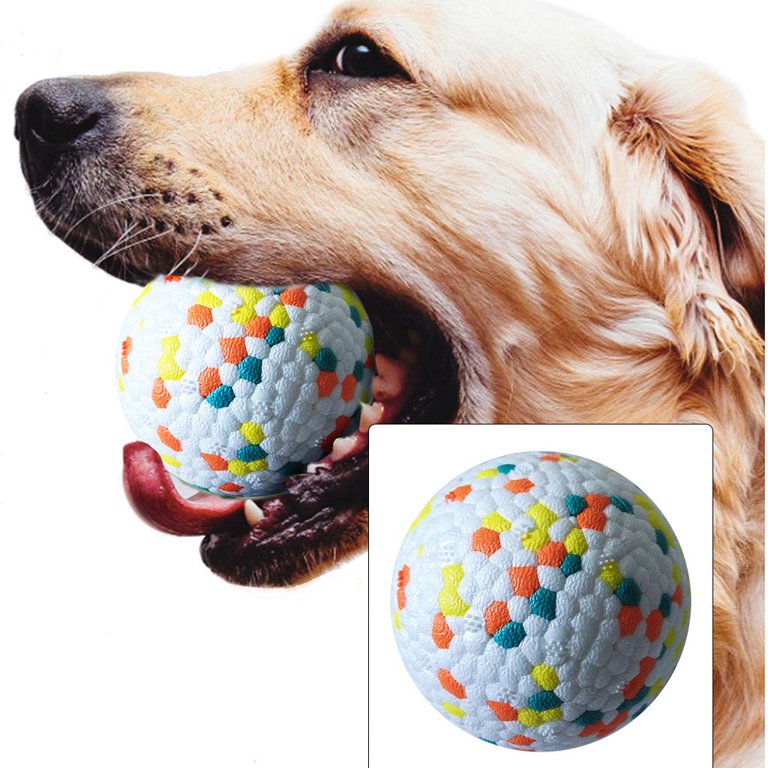 Dog Balls, Durable Bite Resistant Dog Chew Toy Ball for Breed Dogs