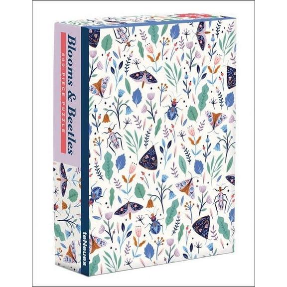 Blooms & Beetles 500-Piece Puzzle (Jigsaw)