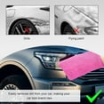thumbnail image 7 of Clay Mitt, Scratch-Free Microfiber Clay Bar Alternative Mitt Car Detailing Glove, Car Cleaning & Polishing Tool Clay Eraser Mitt for Paint Glass Wheels, Car Accessories (Purple), 7 of 7