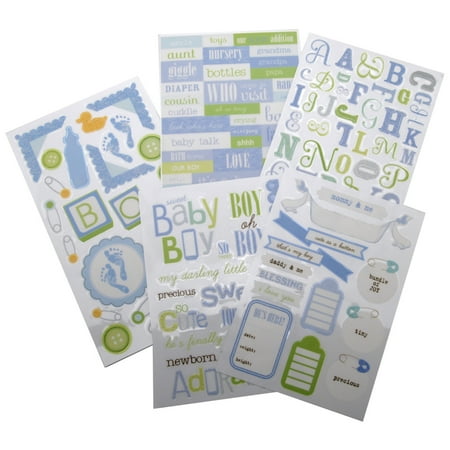 Glitter Stickers Value Pack-A Kid Like Me-Friends For Life 162/Pkg