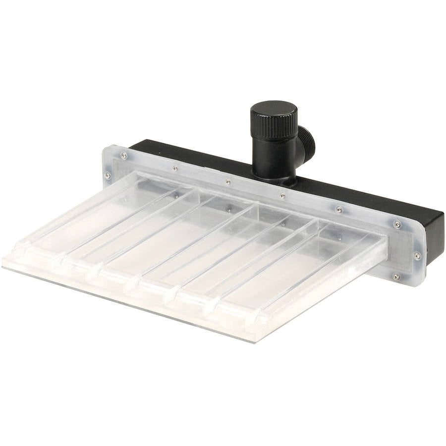 Pond Boss DILM12W 12" White Lit Waterfall Spillway by Pond Boss
