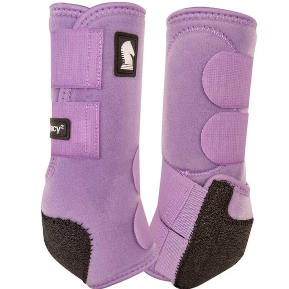 Classic Equine Legacy 2 Front Boots, Lavender, Large