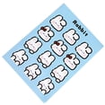 thumbnail image 1 of Gonyscag-pegatinas De Conejo Para Diario, Pegatinas Bonitas De Conejito Para Decoración, Sello, Pegatinas De Animales Kawaii Para Planificador, Botella De Agua Y Portátil, 1 of 5