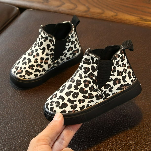 Kids top leopard boots