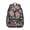 Dark-green-1, variant on Aesthetic Fungi School Backpack Boho Gothic Psychedelic Magical Forest Mushroom Design Trippy Woodland School Bag