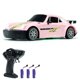 thumbnail image 2 of Coche de deriva de control remoto, 1:20 4WD Car de Juguete Eléctrico 2.4G Vehículo de Carreras Recargable Con luces para Niños Para Niños Niñas, Plata, 2 of 7