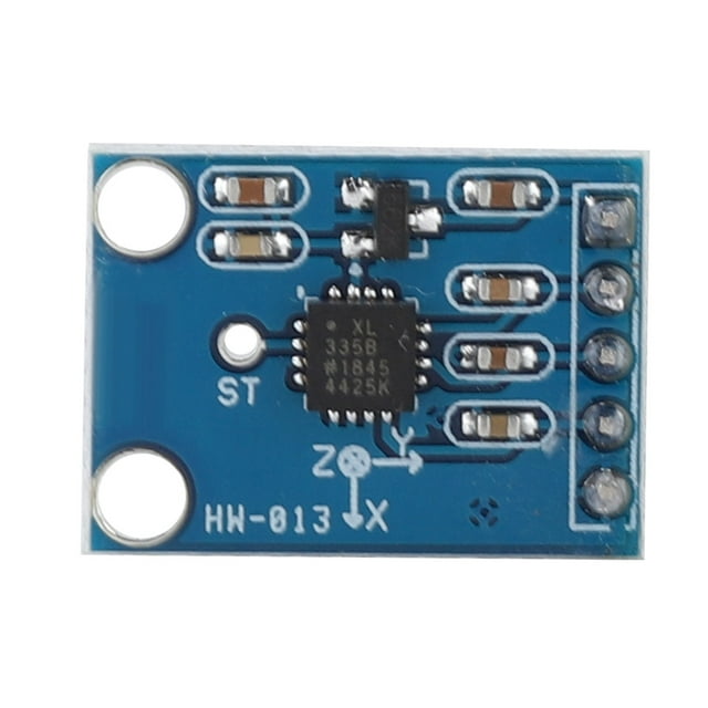 Transductor angular del módulo acelerómetro de salida analógica de 3 ejes ADXL335 para Arduino (soldado)