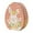D, variant on Decorative Rabbit Flat Egg Shaped Tinplate Box Festive Children'S Gift Box Candy Box Desktop Ornament Easter Decorations