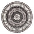 thumbnail image 3 of nuLOOM Tapis de Zone de Shag Touffeté à la Main Classie, Ovale 4' x 6', Gris Multi, 3 of 4
