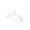 🔥 White_Base#495, variant on Plastic Clothes Hangers Set, Seamless Non Slip Thickened Space Saving Closet Hangers for Shirts Pants Coats Drying Racks 5 Pack