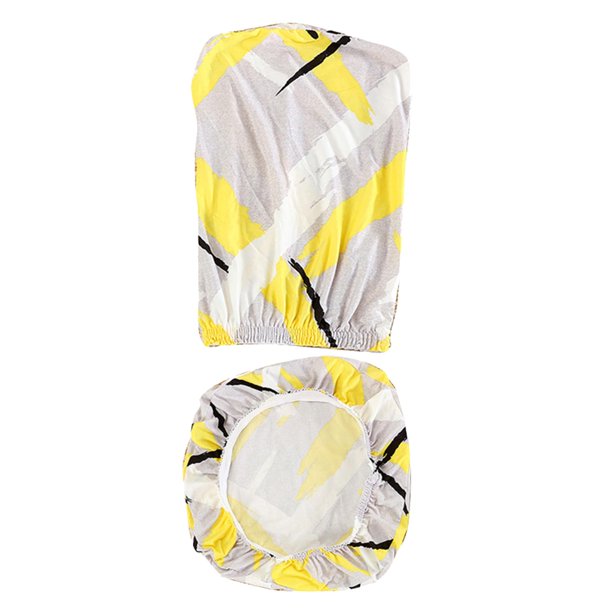 Funda giratoria extraíble para silla de ordenador, lavable a máquina, suave, a prueba de polvo, de poliéster, giratoria, para silla de ordenador, F Sunnimix funda para sillas de oficina