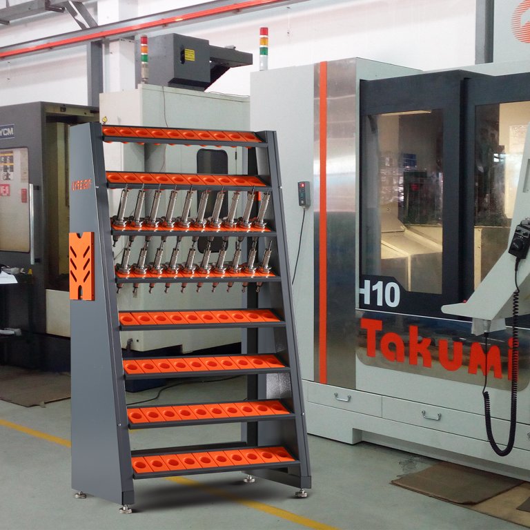 Tool Storage Solution: Multifunctional CNC Tool Rack with