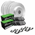 thumbnail image 1 of R1 Concepts Front Rear Brakes and Rotors Kit |Front Rear Brake Pads| Brake Rotors and Pads| Performance Sport Brake Pads and Rotors| Hardware Kit|fits 2011-2014 Porsche Cayenne, 1 of 5