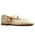thumbnail image 3 of Flats Cordelia para Mujer 715 beige 26.5, 3 of 6
