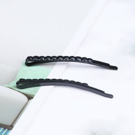 RENACLIPY 60 Pieces Rhinestone Hair Clips, Durable Black Alloy Hair Accessories for Women, Stylish and Elegant