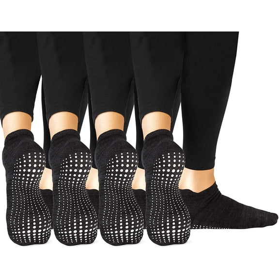 Chaussettes Antidérapantes - Yoga Pilates Barre Antidérapantes - Ballet