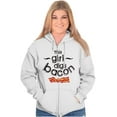thumbnail image 5 of This Girl Digs Bacon Funny Meat Lover Zip Hoodie Sweatshirt Women Brisco Brands S, 5 of 6
