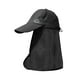 thumbnail image 1 of maneras de usar un sombrero protector solar. Sombrero de pescador para senderismo y pesca, para hombres y mujeres, con secado rápido, de béisbol para exteriores con chal., 1 of 7