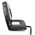 thumbnail image 7 of NORTHCAPTAIN S1 Deluxe High Back Folding Boat Seat,Stainless Steel Screws Included,White/Charcoal/Charcoal（1 Seat）, 7 of 7