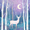 Purple Night Deer, variant on Yayeee 40oz Stainless Steel Tumbler with Straw and Handle Double-Wall Insulated Travel Water Bottle, Purple Deer