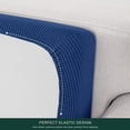 thumbnail image 4 of CHUN YI 1 Piece Cushion Cover Spandex Stretch Textured Grid Box Cushion Seat Slipcover, 4 of 6