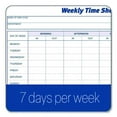 thumbnail image 3 of Weekly Time Sheets, One Part (No Copies), 8.5 x 5.5, 100 Forms/Pad, 2 Pads/Pack | Bundle of 2, 3 of 4