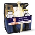 thumbnail image 1 of Set de cuidado de la piel SpaLife Sandalwood Luxury Spa para hombre, 7 piezas, 1 of 7