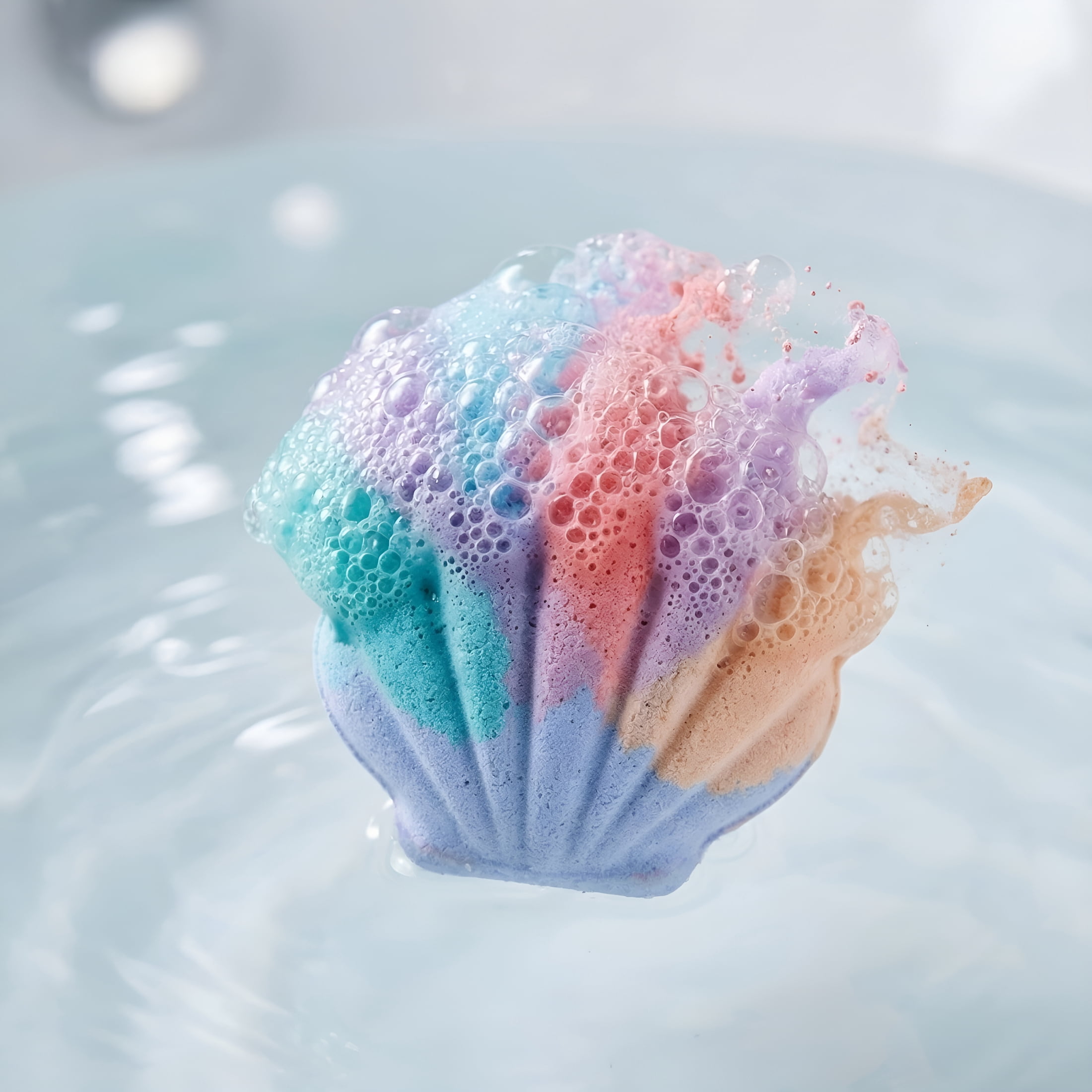 RAGUPEL Bath Bombs Gift for Kids 3+,Splashy Rainbow Hatching Bubbly Buddies,Natural Bubble Treasure Gift Set with Mega Bubbles&Surprise Inside 12 Pcs Toys,Easter Basket Stuffer