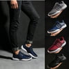 New Fashion Mens Running Breathable Sports Shoes Casual Athletic Sneakers US,Grey color