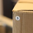 thumbnail image 3 of Circle Dot Number 3 Stickers | 0.75" Inch Round | 500 Pack, 3 of 3