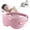 pink, variant on Sleep Earbuds Bluetooth 5.4 in Ear Smart Touch Screen Headphones, 48H Noise Cancelling Ear Buds with 5 EQ Modes, Mini Wireless Headphones Small Design for Side Sleepers, Clear Calls Earphones, IPX7