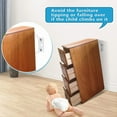 Baby Proofing Furniture Anchor AntiTip,12 Pack Child Safety Wall