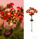 thumbnail image 5 of Luces solares de suelo: luces artificiales con forma de estaca para jardín, césped, patio y decoración de caminos, impermeables y realistas., 5 of 6
