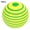 Yellow, Green, variant on Riousery 50 Count Lightweight EVA Foam Golf Practice Balls, Striped Rainbow Indoor Training & Pet Cat Entertainment Toy (1.38 inches / 35 mm), 6 Colours