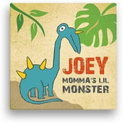 Angle View: Lil' Monster Personalized Canvas
