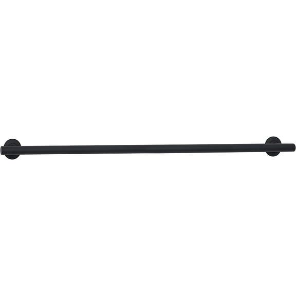 42-inch Coronado Designer Straight Bathroom Shower Grab Bar, Stainless Steel, Matte Black