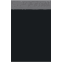 Office Depot® Brand 10" x 13" Poly Mailers, Black, Case Of 100 Mailers
